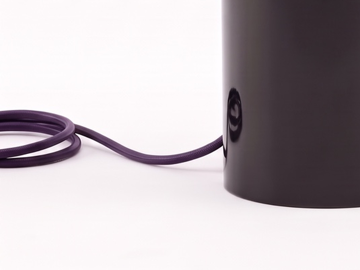 TRUBA black textile cable detail